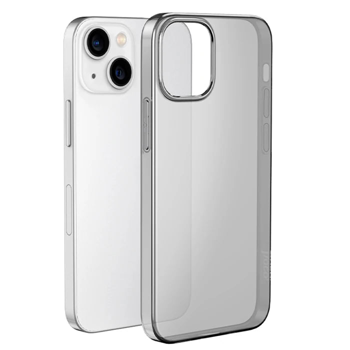 HOCO Light Series TPU iPhone 15 Plus Şeffaf Kılıf-(5775) - Siyah