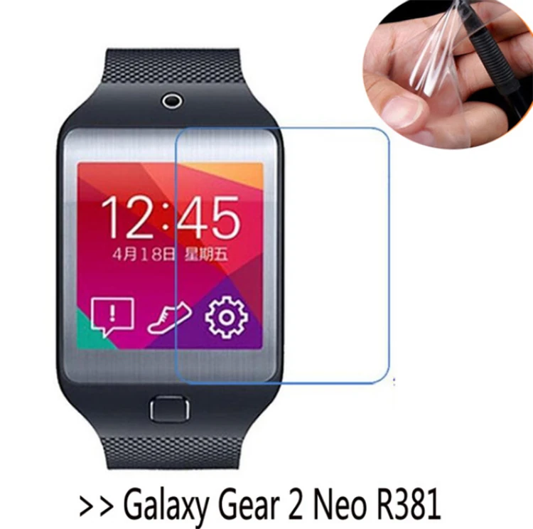 Ally Samsung Gear 2 Neo Sm-R381 Ultra Hd Seffaf Ekran Koruyucu-(5775) - Şeffaf 2