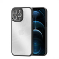 Dux Ducis iPhone 13 Pro Max Aimo Series Premium Buzlu Sert PC-TPU Kılıf-(5775) - Siyah