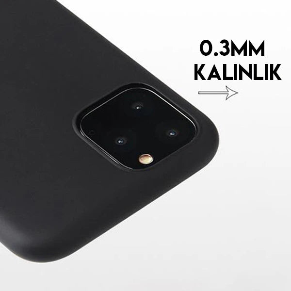 İPhone 11 Pro Max 6.5 inch  Ultra slim Soft Tpu Silikon Kılıf-(5775) - Lacivert