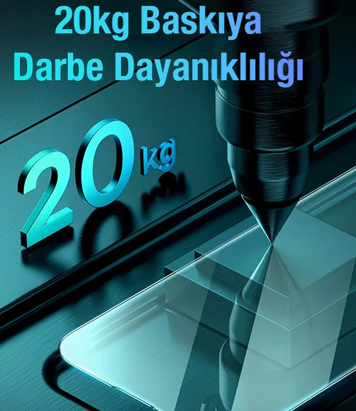 Baseus Crystal Serisi iPhone 15 Full Koruma Tempered Cam Ekran Koruyucu-(5775) - Şeffaf 2
