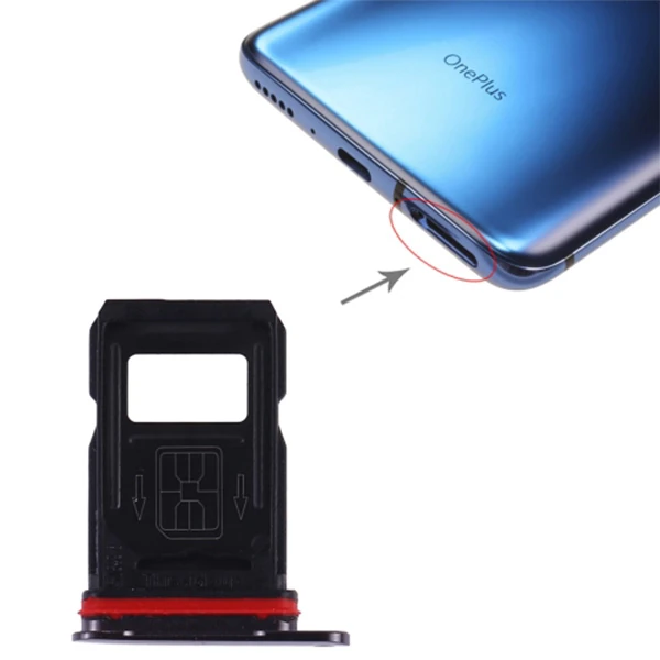 OnePlus 7 Pro Sim Kart Kapağı Tutucu Sim Yuvası-(5775) - Gold