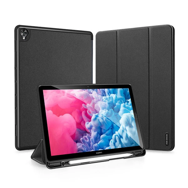 DUX DUCİS Huawei MatePad Pro 10.8 Kılıf Kalem Yerli Soft Tpu Mıknatıslı Domo Kılıf  MediaPad M6-(5775) - Mavi