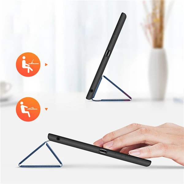 DUX DUCİS Huawei MatePad Pro 10.8 Kılıf Kalem Yerli Soft Tpu Mıknatıslı Domo Kılıf  MediaPad M6-(5775) - Mavi