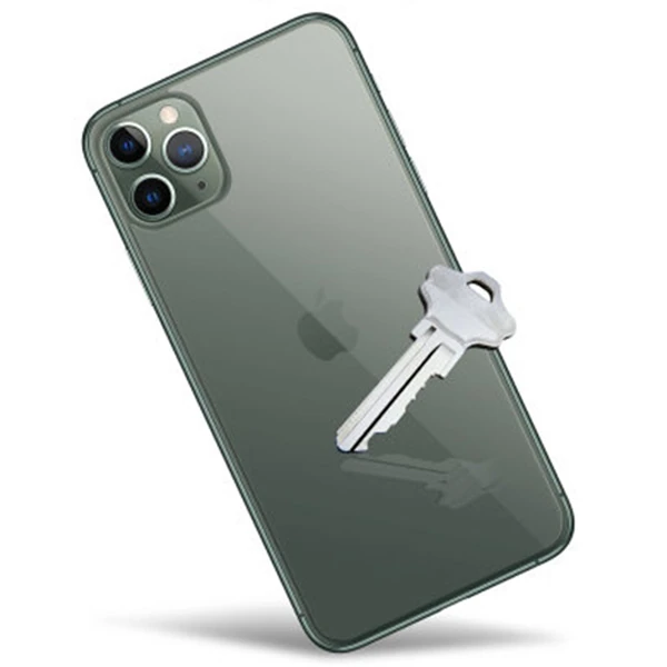 İPhone 11 Pro Max 6.7 Film Ön Arka Full Koruyucu Membran Nano Hidrojel Koruyucu Set-(5775) - Şeffaf 2