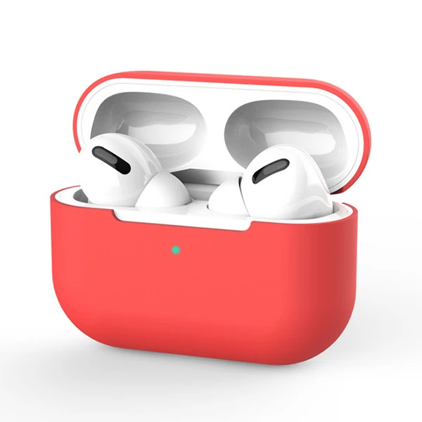 Ally Apple Airpods Pro İnce Slim Silikon Kılıf-(5775) - Açık Mor