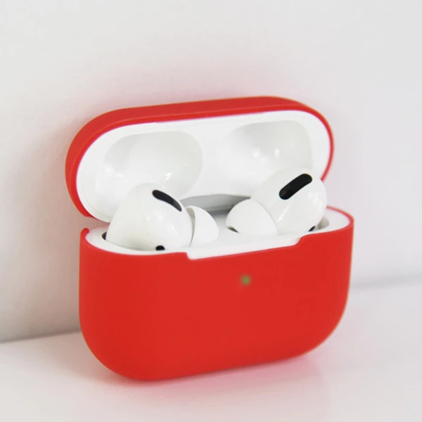 Ally Apple Airpods Pro İnce Slim Silikon Kılıf-(5775) - Açık Mor