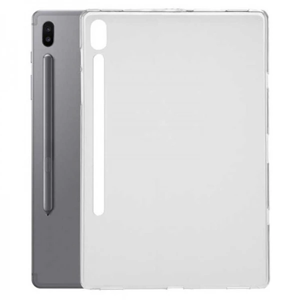 ALLY Galaxy Tab S8 Plus S7 Plus S7 FE T970 Ultra Koruma Silikon Kılıf-(5775) - Siyah
