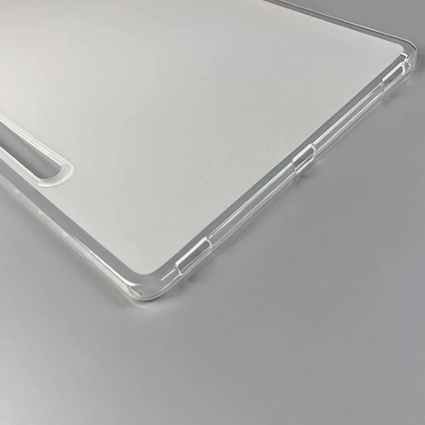 ALLY Galaxy Tab S8 Plus S7 Plus S7 FE T970 Ultra Koruma Silikon Kılıf-(5775) - Siyah