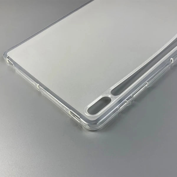 ALLY Galaxy Tab S8 Plus S7 Plus S7 FE T970 Ultra Koruma Silikon Kılıf-(5775) - Siyah