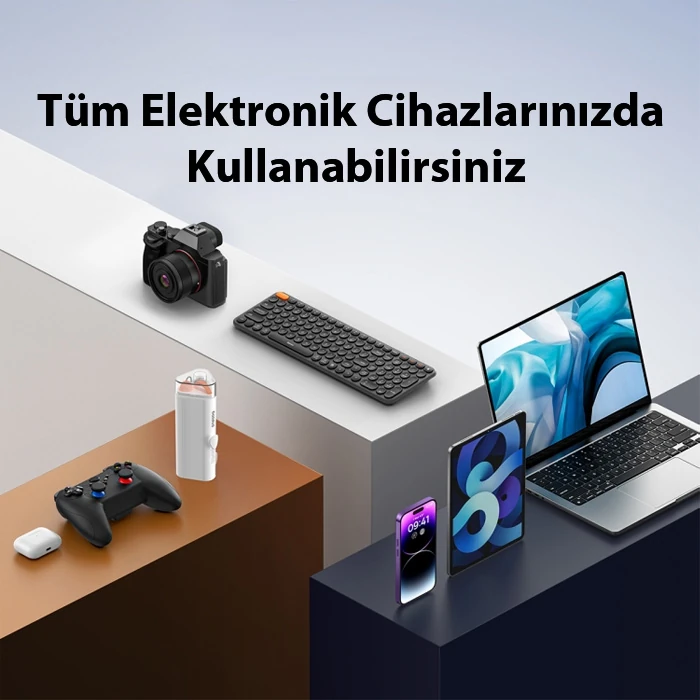 Baseus Ultraclean Serisi Taşınabilir Çok Fonksiyonlu Elektronik Cihaz Temizleme Seti-(5775) - Beyaz