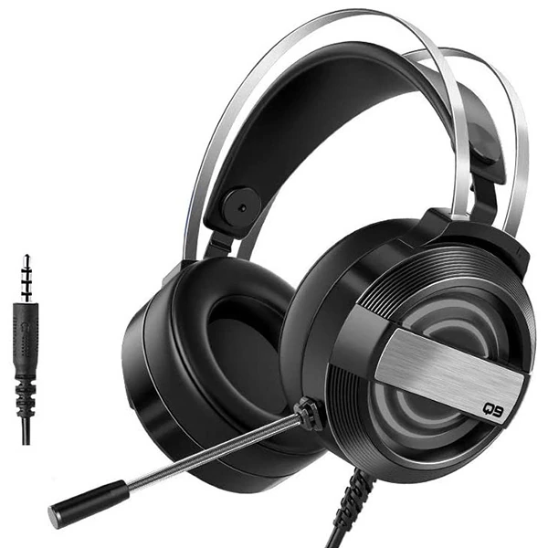 ALLY MC Q9  Gaming Headset 3.5MM Oyuncu Kulaklığı-(5775) - Siyah