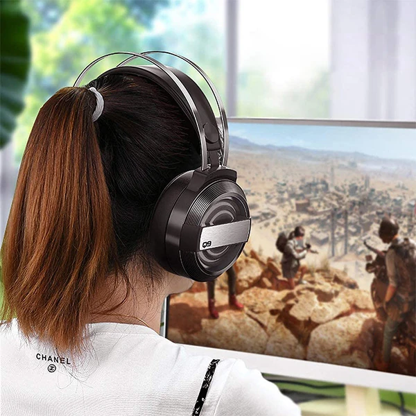 ALLY MC Q9  Gaming Headset 3.5MM Oyuncu Kulaklığı-(5775) - Siyah
