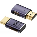 ALLY HDMI To HDMI 8K 2.1UHD Mıknatıs Başlıklı Çevirici Otg Adaptör-(5775) - Füme