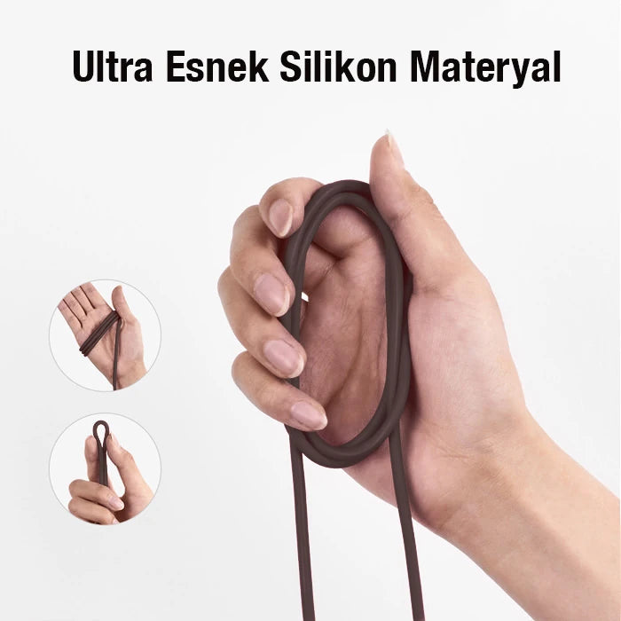 HOCO X101 Assistant USB to Type-C 3A Hızlı Şarj ve Data Kablosu-(5775) - Siyah