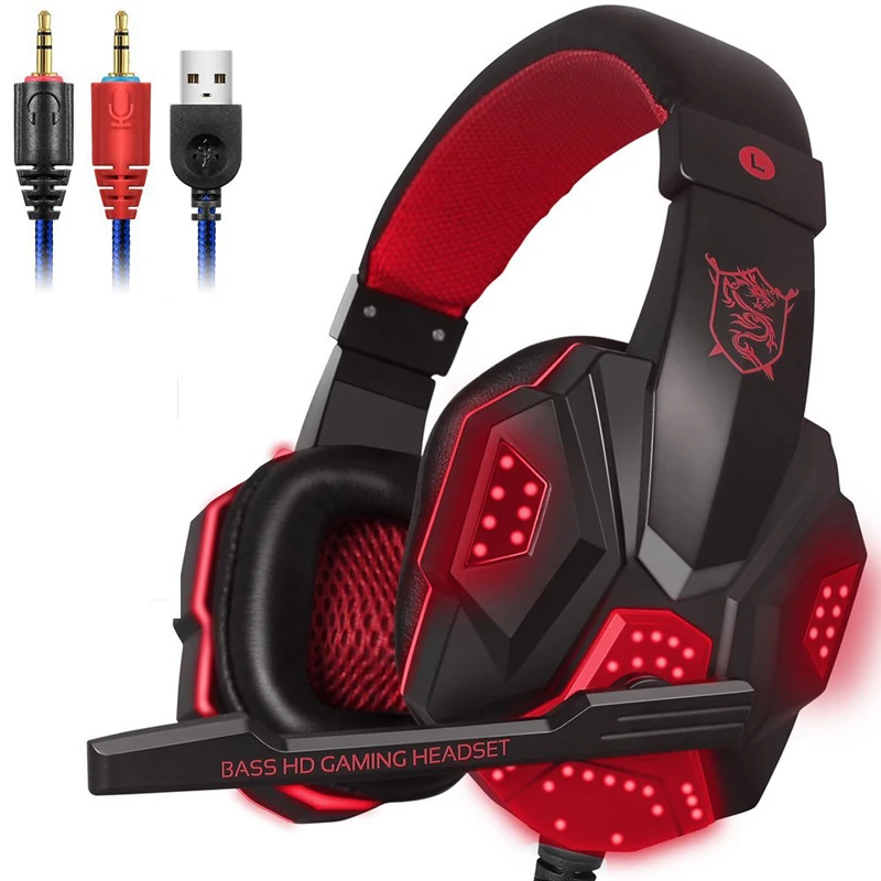 Plextone Pc780 Kablolu Oyuncu Gaming Kulaklık-(5775) - Mavi-Beyaz