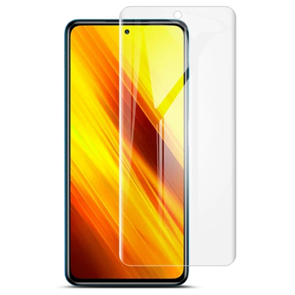 Xiaomi Poco X3 Full Kaplama Hidrojel Film Ekran Koruyucu-(5775) - Şeffaf 2