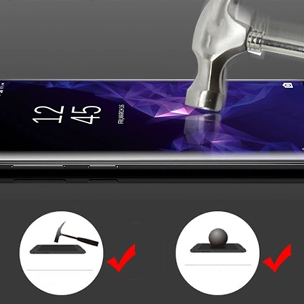 SM Galaxy S21 Full Uv Liquid+uv Işık 3DKırılmaz Cam Ekran Koruyucu-(5775) - Şeffaf 2