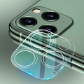 iPhone 12 6.1 Pro Full Tempered Kamera Koruyucu Kırılmaz Cam-(5775) - Şeffaf 2