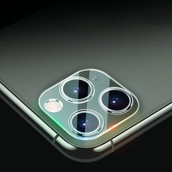 iPhone 12 6.1 Pro Full Tempered Kamera Koruyucu Kırılmaz Cam-(5775) - Şeffaf 2