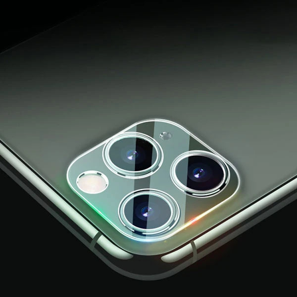 iPhone 12 6.1 Pro Full Tempered Kamera Koruyucu Kırılmaz Cam-(5775) - Şeffaf 2