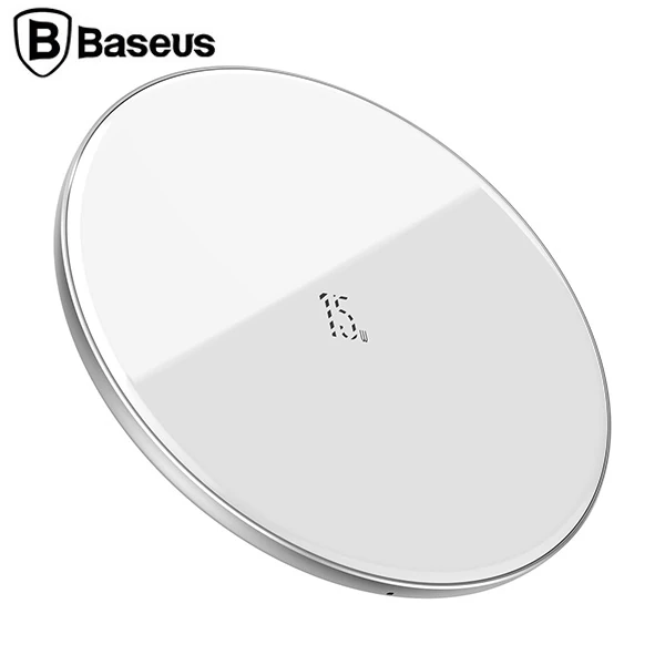 BASEUS Simple 15W Upgraded Version Wireless Kablosuz Şarj Cihazı-(5775) - Siyah