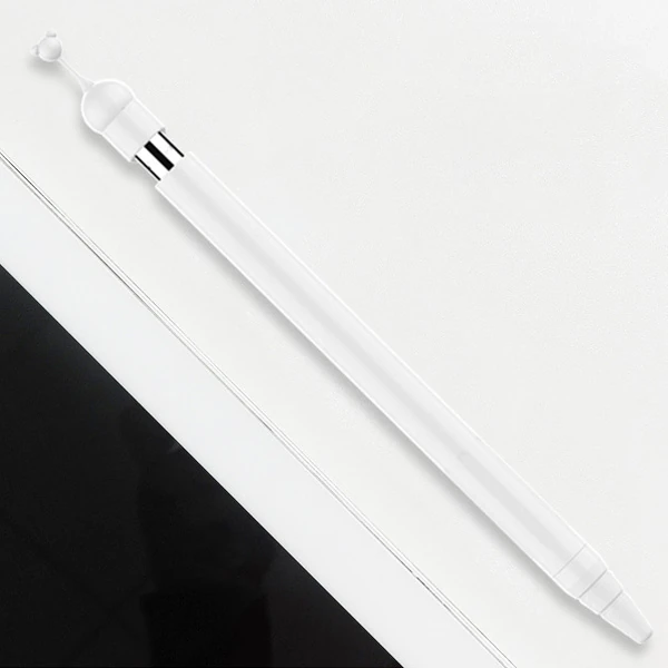 Ally Apple Pencil 1 İçin Silikon Kılıf Koruyucu-(5775) - Siyah