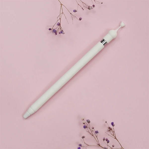 Ally Apple Pencil 1 İçin Silikon Kılıf Koruyucu-(5775) - Sarı