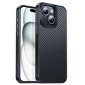 Hoco iPhone 15 AS7 Kılıf Manyetik Magsafeli Telefon Kılıfı-(5775) - Siyah