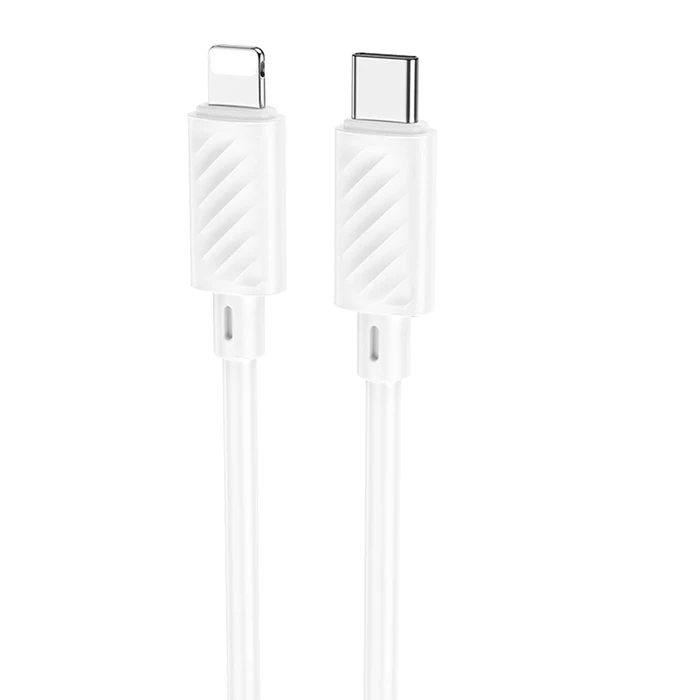 HOCO X88 20W Type-C to iPhone Lightning Hızlı Data ve Şarj Kablosu-(5775) - Beyaz