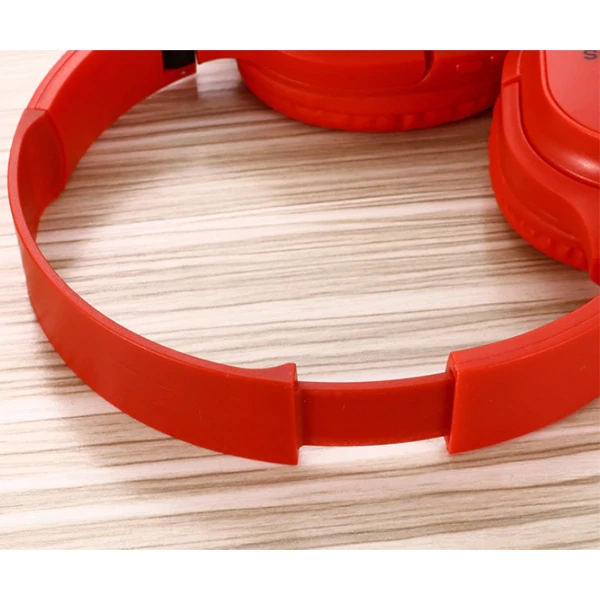Ally XB380 BT5.0 Kablosuz Kulak Üstü Bluetooth Kulaklık-(5775) - Kırmızı
