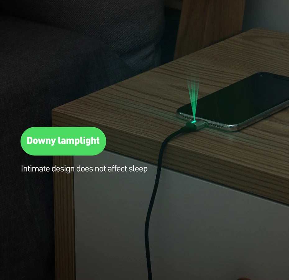 Baseus Zinc Magnetic Usb Kablo Şarj Android Mikro Başlık 2Metre 1.5A-(5775) - Siyah