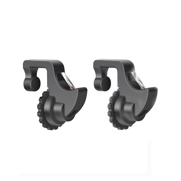 One Pair Profesyonel Joystick Pubg Oyun Ateşleyici Aparat 2 Adet-(5775) - Siyah