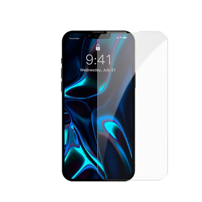 Baseus iPhone 13 Mini 0.3mm Tempered Full Cam Ekran Koruyucu 2 Adet Set-(5775) - Şeffaf 2