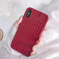 Ally iPhone XS İPhone X Trunk Lines ince Soft Silikon Kılıf-(5775) - Siyah