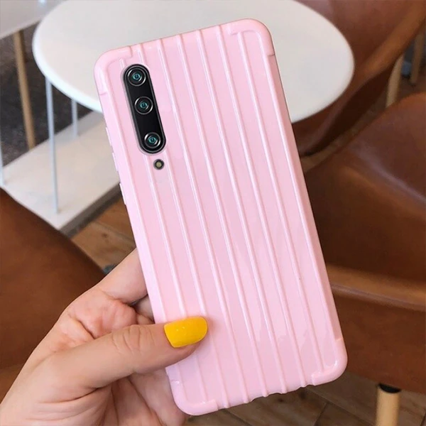 Xiaomi Mi 9 Pro  Trunk Lines ince Soft Silikon Kılıf-(5775) - Şeffaf 2
