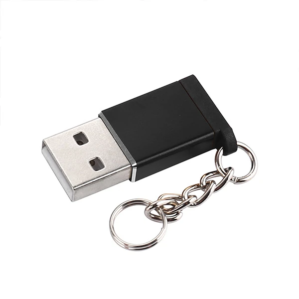 Ally USB 3.0 Erkek to USB 3.1 Type-C Dişi Dönüştürücü Başlık Adaptör-(5775) - Siyah
