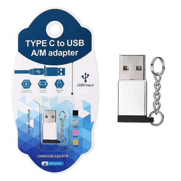 Ally USB 3.0 Erkek to USB 3.1 Type-C Dişi Dönüştürücü Başlık Adaptör-(5775) - Siyah
