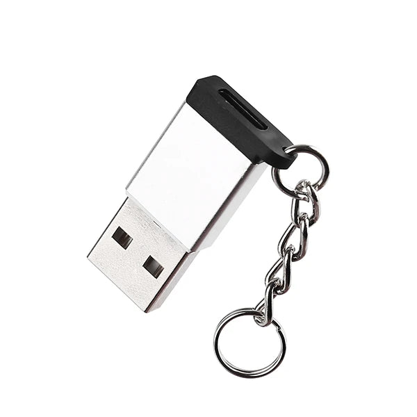 Ally USB 3.0 Erkek to USB 3.1 Type-C Dişi Dönüştürücü Başlık Adaptör-(5775) - Siyah