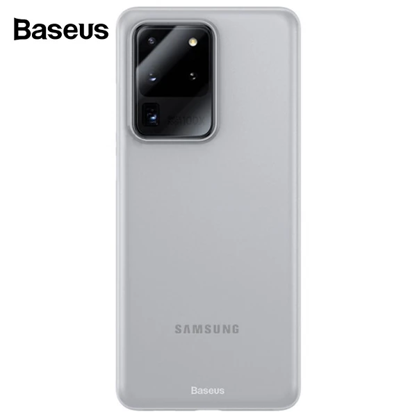 Baseus Wing Case Samsung Galaxy S20Ultra ince Matte PP Kılıf-(5775) - Şeffaf 2