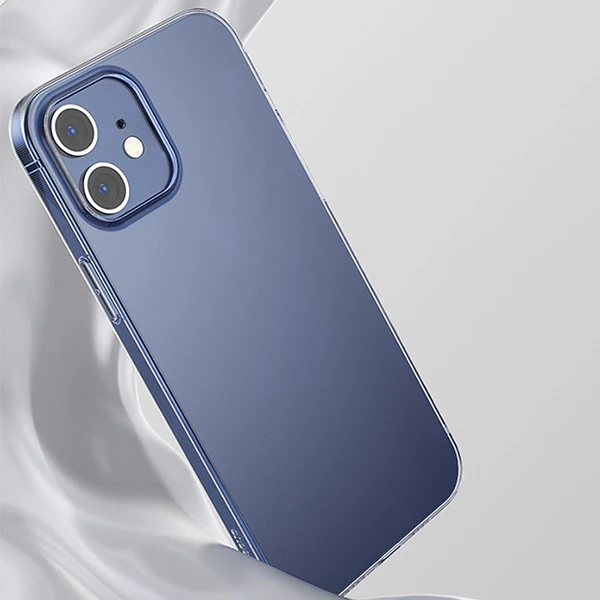 Baseus Simple Case İPhone 12 Mini 5.4 İnce Silikon Şeffaf Kılıf-(5775) - Şeffaf 2