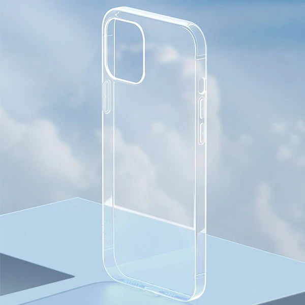 Baseus Simple Case İPhone 12 Mini 5.4 İnce Silikon Şeffaf Kılıf-(5775) - Şeffaf 2