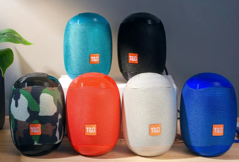 T&G TG529 Kablosuz Wireless Bluetooth 5.0 Speaker Hoparlör-(5775) - Siyah
