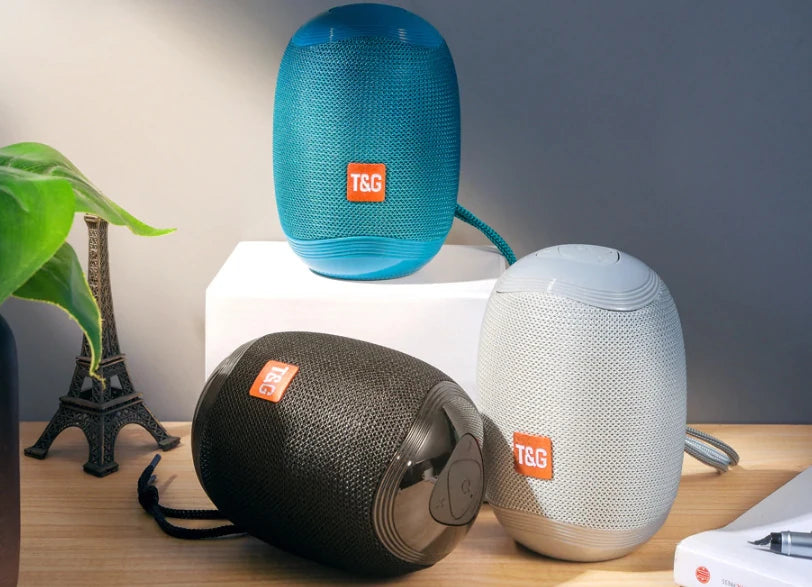 T&G TG529 Kablosuz Wireless Bluetooth 5.0 Speaker Hoparlör-(5775) - Siyah