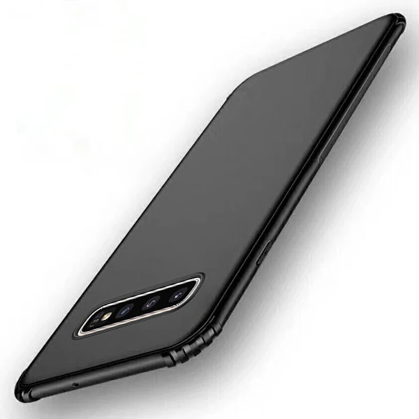 Ally Sm Galaxy S10 Anti-Drop Darbe Emici Silikon Kılıf-(5775) - Şeffaf 2