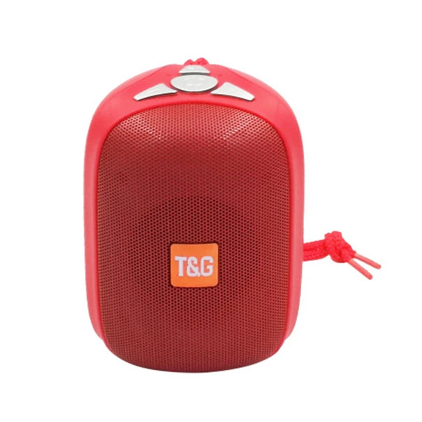 T&G TG609 Kablosuz Wireless Bluetooth 5.0 Speaker Hoparlör-(5775) - Kırmızı