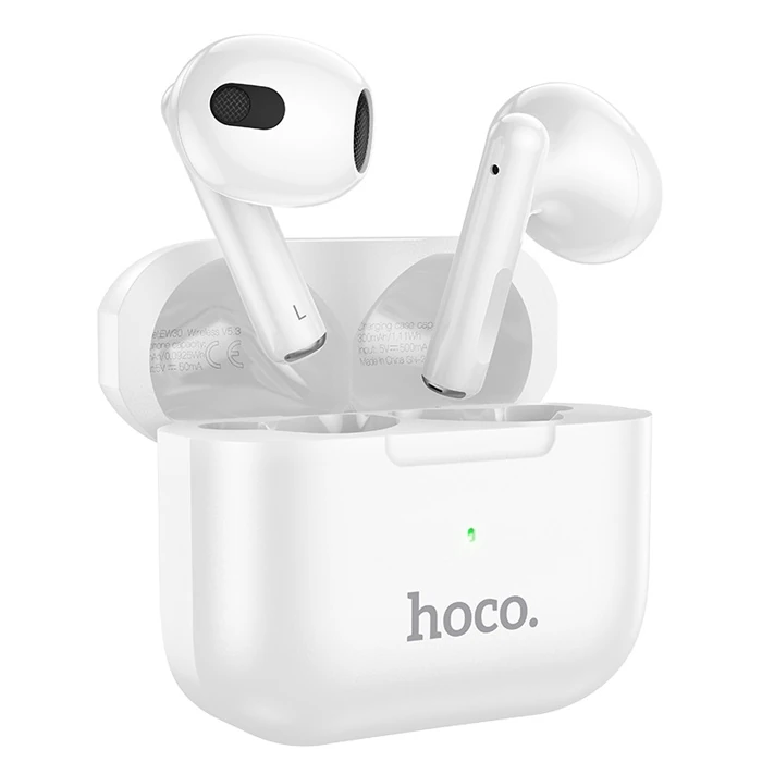 HOCO EW30 TWS Bluetooth 5.3 Kablosuz Kulakiçi Kulaklık-(5775) - Beyaz