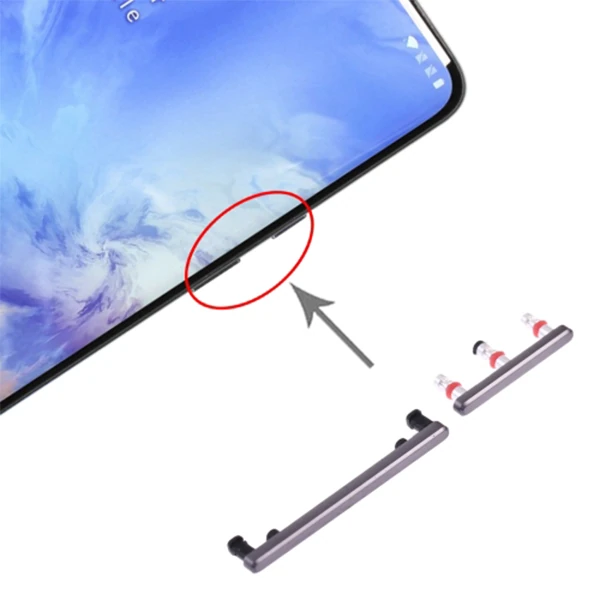 OnePlus 7 Pro Yan Ses On Off Tuşları-(5775) - Gri