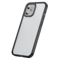 Baseus iPhone 12 Mini Kamera Lens Koruyuculu Frame Kılıf-(5775) - Beyaz