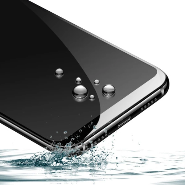 İPhone 11 Pro Metal Çerçeve Ön Arka 3D Full Tempered Cam Koruyucu-(5775) - Rose Gold
